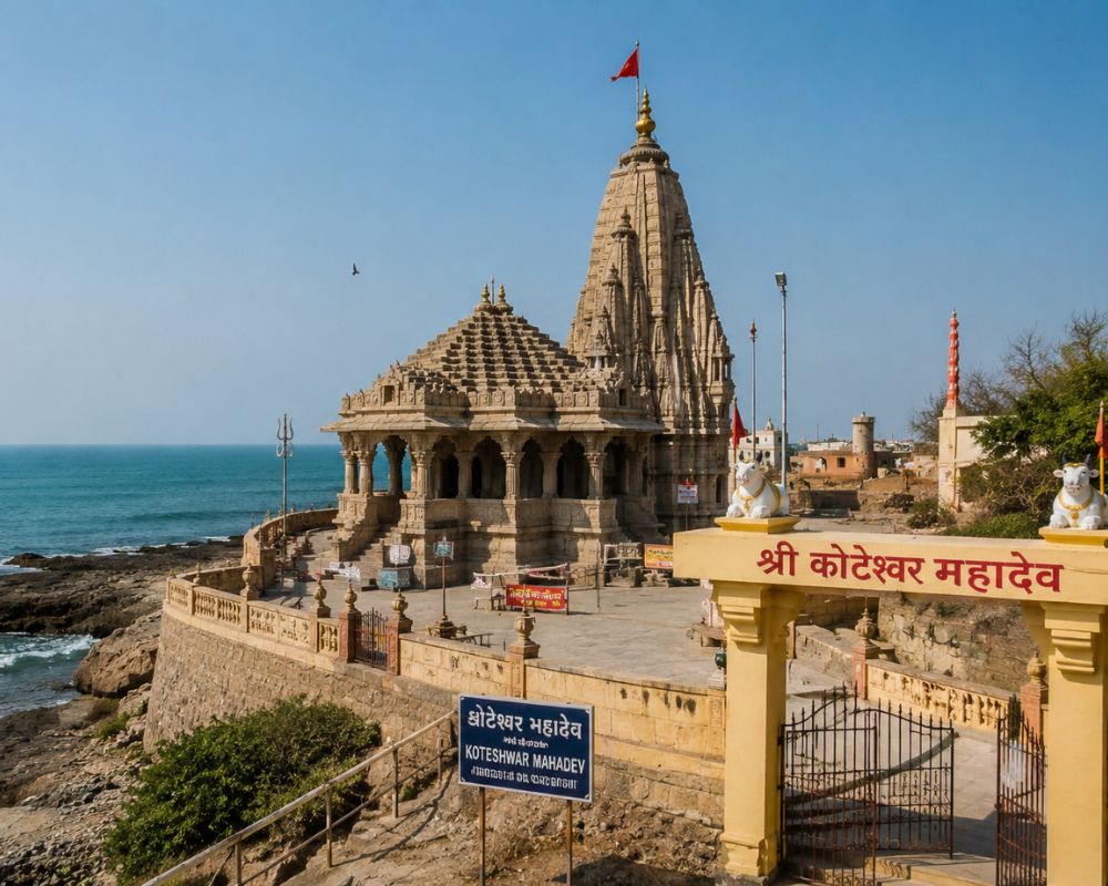 Koteshwar Mahadev Temple – The Last Temple Before the Arabian Sea