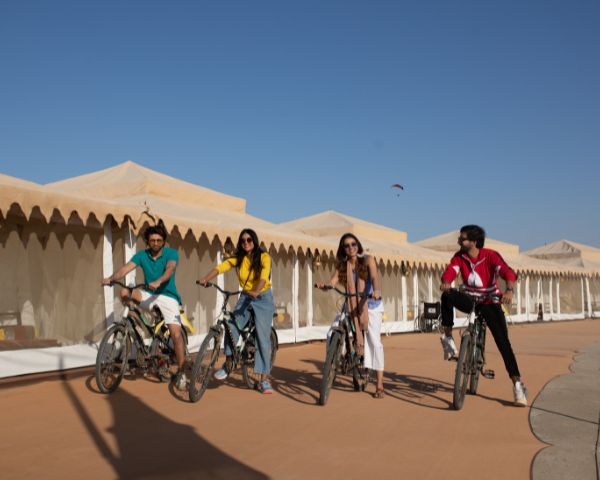 Cycling Through the White Rann