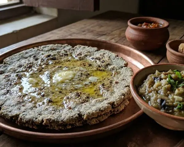Bajra no Rotlo with Ringan no Olo